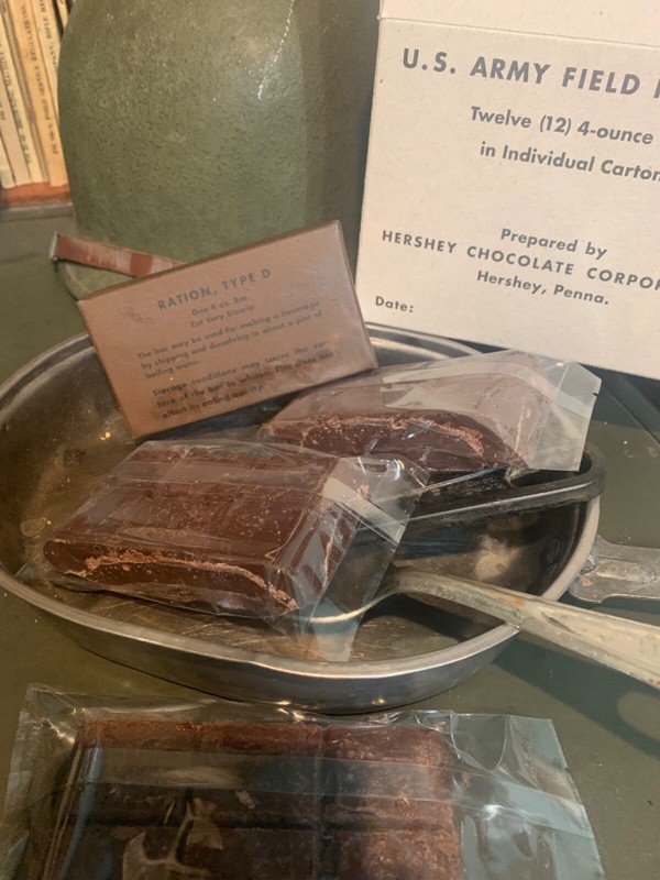 Edible WWII D Ration Bar - Museum Quality Reproduction Chocolate gallery