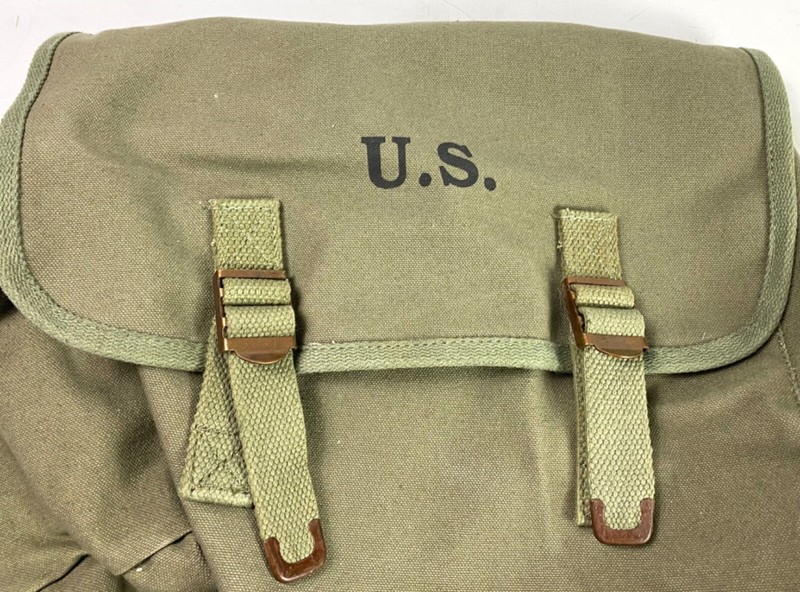 WWII US PARATROOPER M36 M1936 MUSETTE JUMP BAG-BRITISH MADE VARIATION gallery