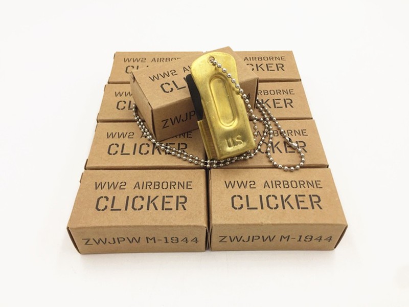 5PCS WW2 US ARMY D-DAY AIRBORNE PARATROOPER SIGNALING CRICKET CLICKER