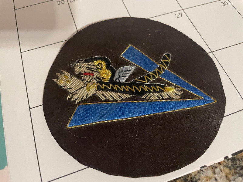 WW2 US Army AVG Flying Tigers Squadron Patch