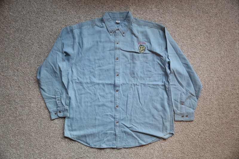 AVG P40 FLYING TIGERS 1ST SQUADRON DENIM LG ADAM EVE gallery