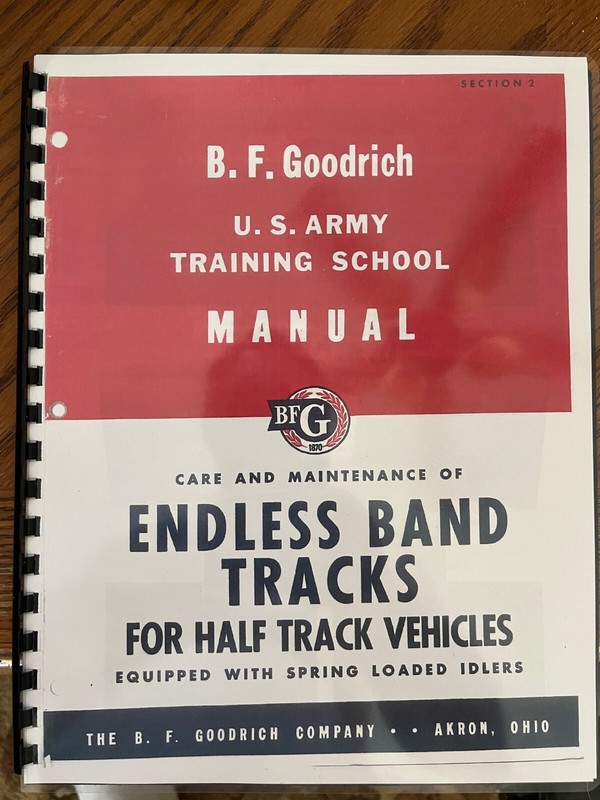 BF Goodrich Endless Band Tracks for Halftracks G102 G147