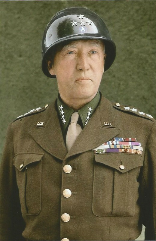 WW II – Usa Photo — General George S. Patton