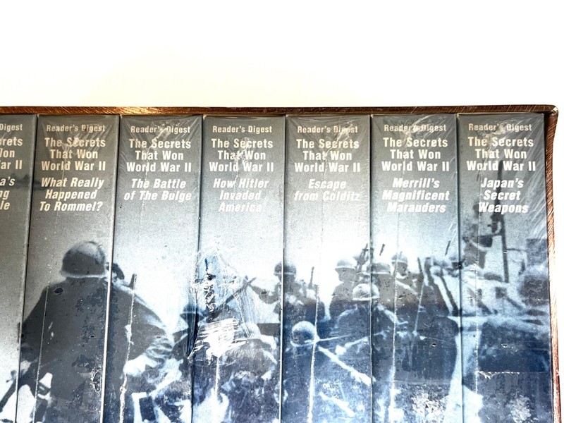 Readers Digest Secrets That Won World War ll VHS Box Set Sealed Unopened gallery