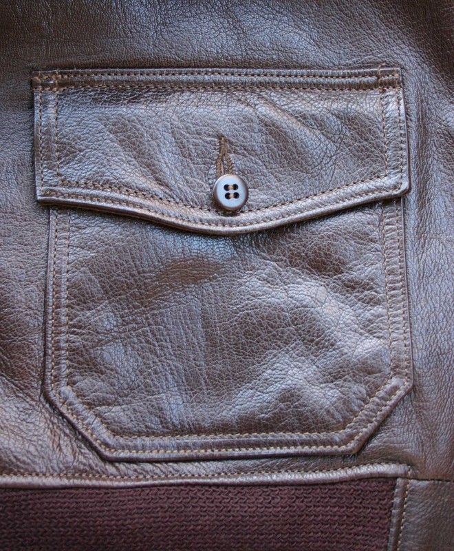 PRE WW-2 M-422 LEATHER FLIGHT JACKET SHEELEY PARACHUTE BUILD G-1, M-422A , A-2 gallery