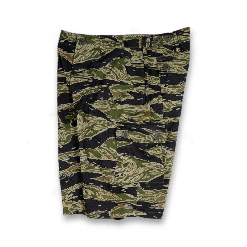 Vietnam US Army tiger pattern tiger spot camouflage TCU shorts twill cotton gallery