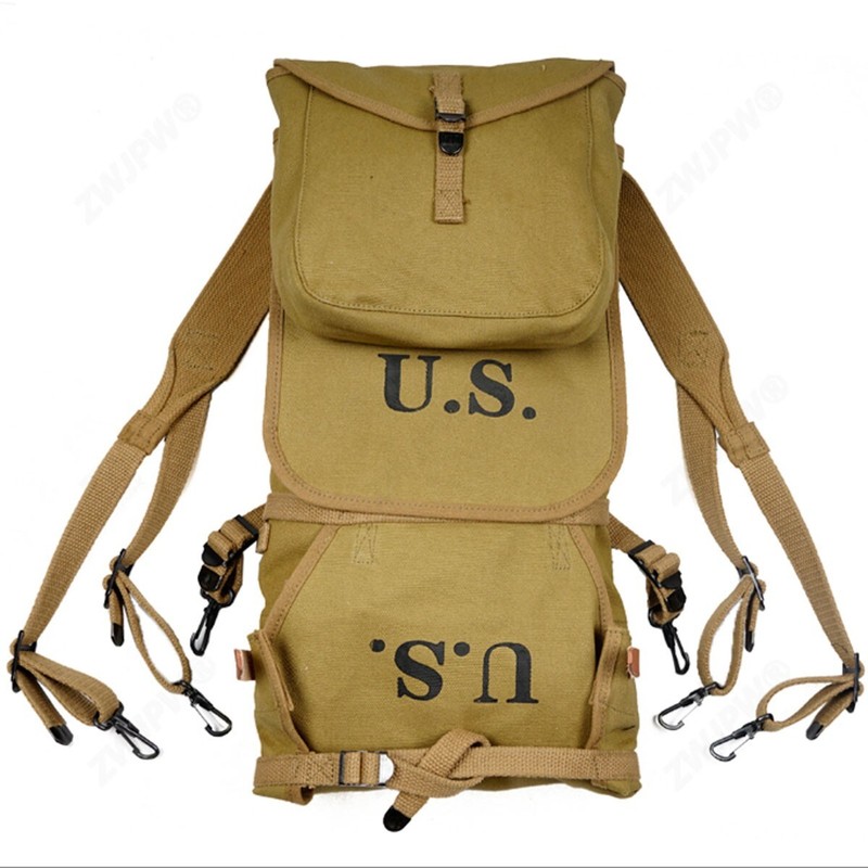 WW2 US Army 1928 Haversack Carrier Pack Pouch Bag gallery
