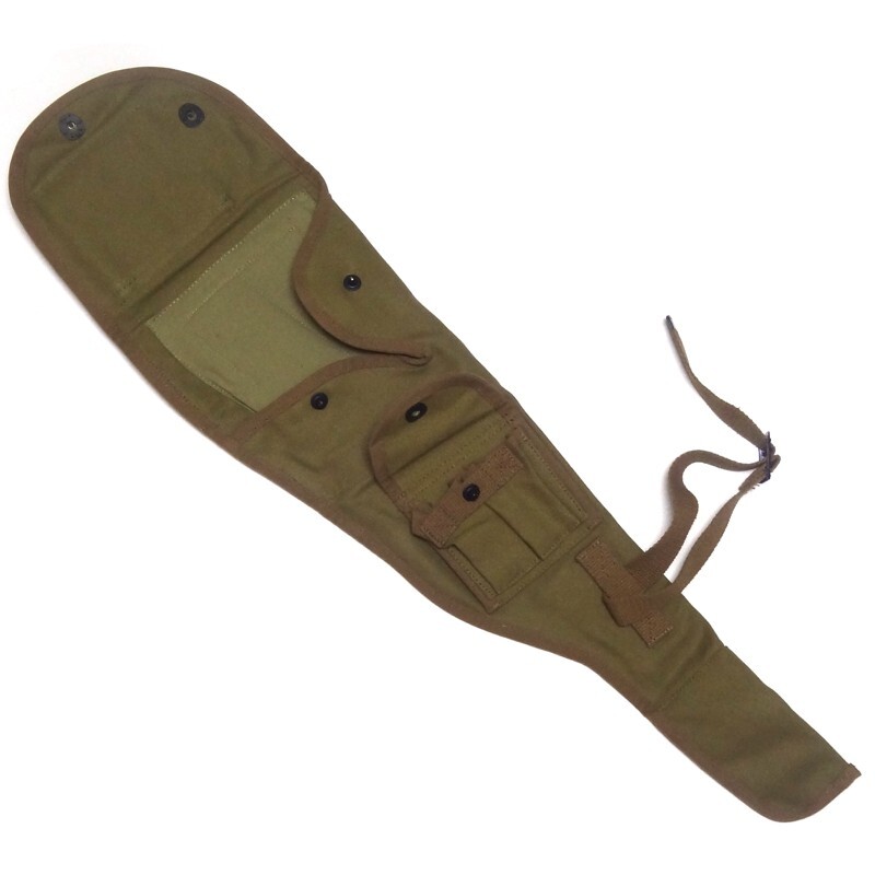 WWII US M1A1 Carbine Bag Folding M1 Canvas Cover M1 Ammo Pouch Bag For M1A1 gallery