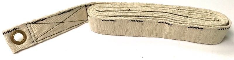 WWII US BROWNING .30 CAL AMMO BELT 100 RDS-WHITE gallery