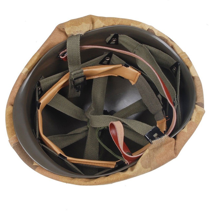 WWII US ARMY M1 HELMET+VIETNAM WAR US MILITARY REVERSIBLE MITCHEL CAMOUFLAGE gallery