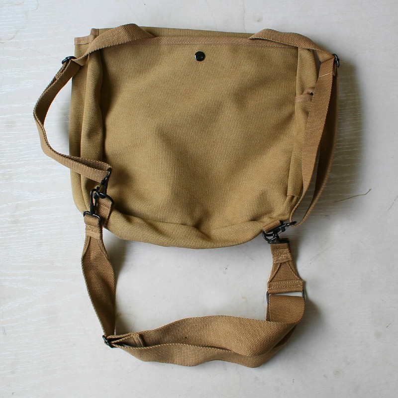 WW2 US M36 Military General Purpose Bread Bag/Flax Backpack Musette Haversack gallery