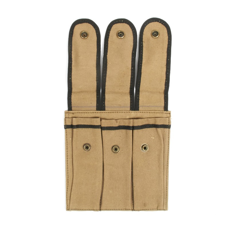 U.S. Reising Three Cell Magazine Pouch Marked U.S. gallery