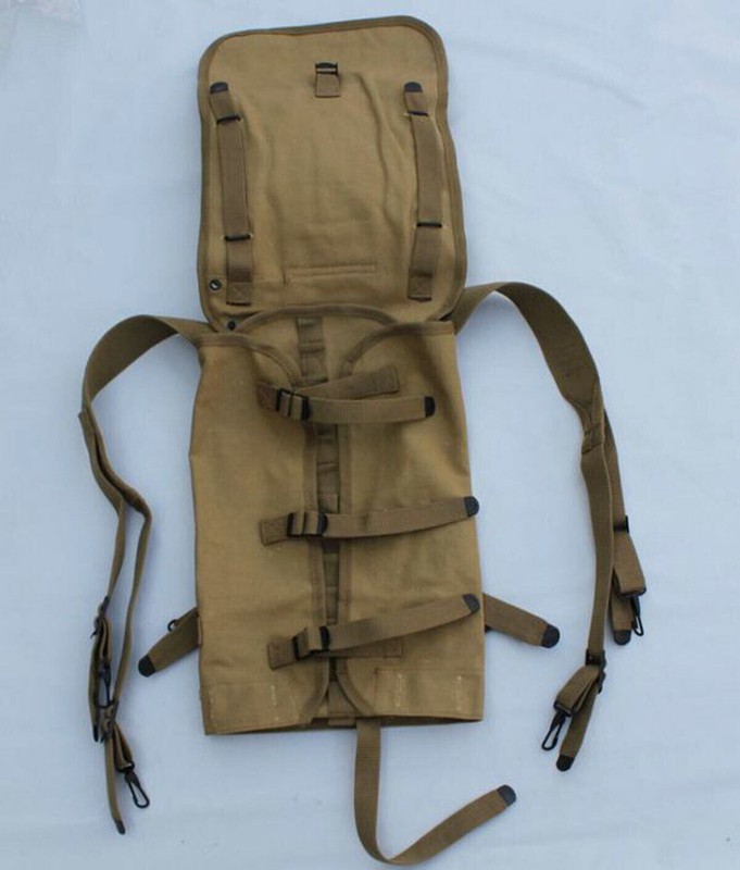 WW2 WWII US ARMY M1928 FIELD HAVERSACK KNAPSACK CANVAS BACKPACK EQUIPMENT gallery