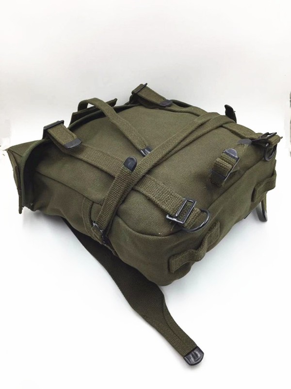 Korean War US Army M1945 Pack Army Backpack Field Haversack Suspenders gallery
