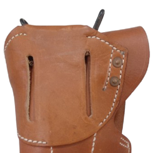 WWII Leather Utility Colt .45 M1911 Hip Holster Embossed US Holster Flap- TAN gallery