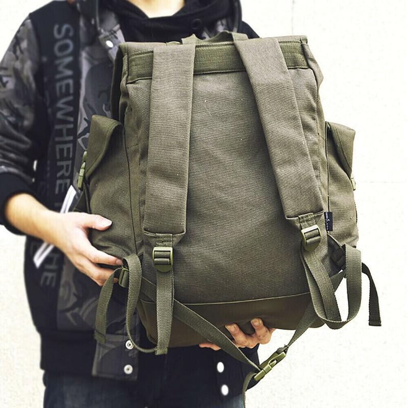 THE COLD WAR WEST GERMAN ARMY OLIVE GREEN COMBAT MOUNTAIN BACKPACK RUCKSACK 35L gallery