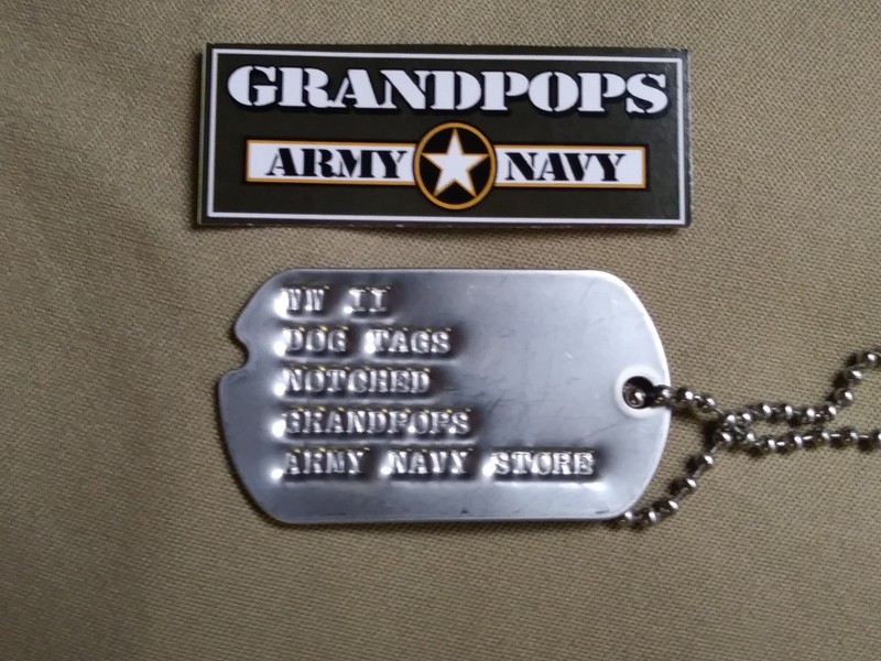 WW2 Customized U.S. Military Dog Tags gallery