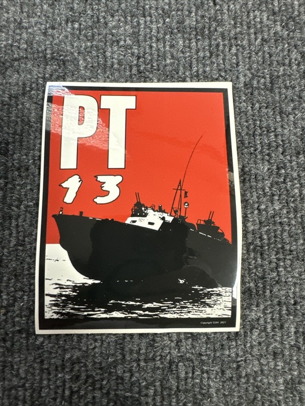 Pt Boat Sticker