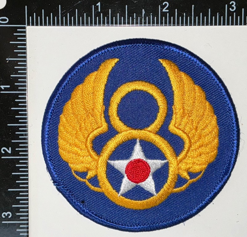 REPRODUCTION WWII 8th AAF Army Air Force Patch