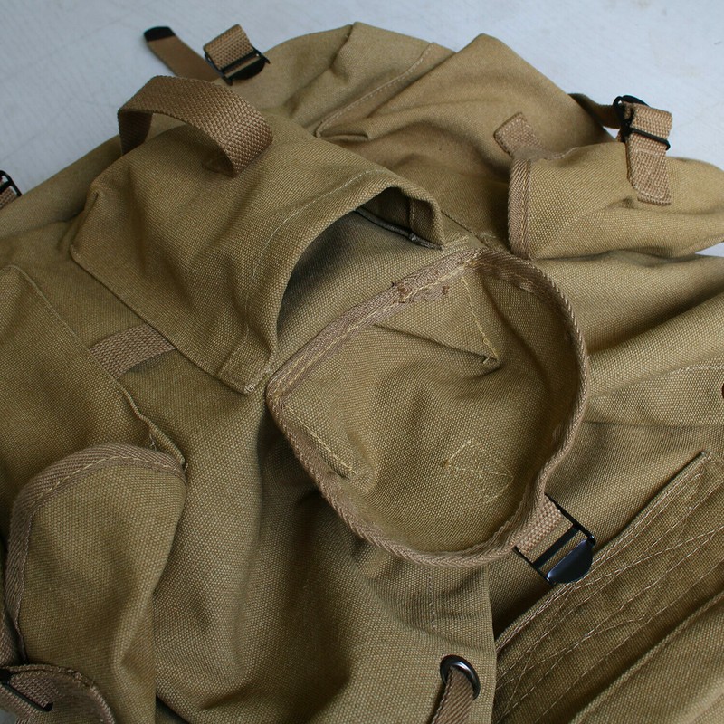 WWII US Model.Haversack Canvas Field Bag Army Backpack Large gallery