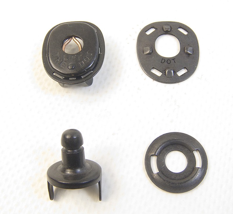 Lift The Dot Stud & Socket w/ Backing Plate, Black Oxide, 1Pc, Ships from USA! gallery