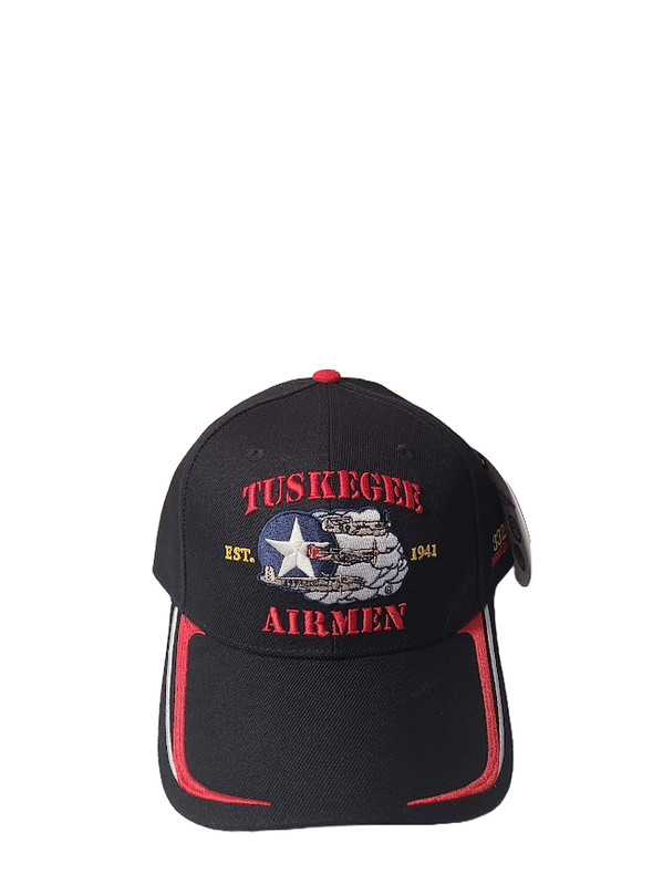 Tuskegee Airmen CAF Redtails Air Force Hat African American Legends Cap Patches gallery