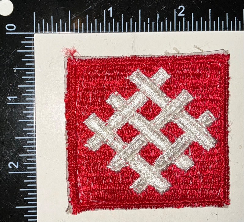 REPRODUCTION WWII US Army 6th Army Group Patch gallery