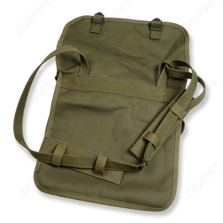 WWII USMC Field Pack Shoulder Bag Pouch Canvas Green gallery