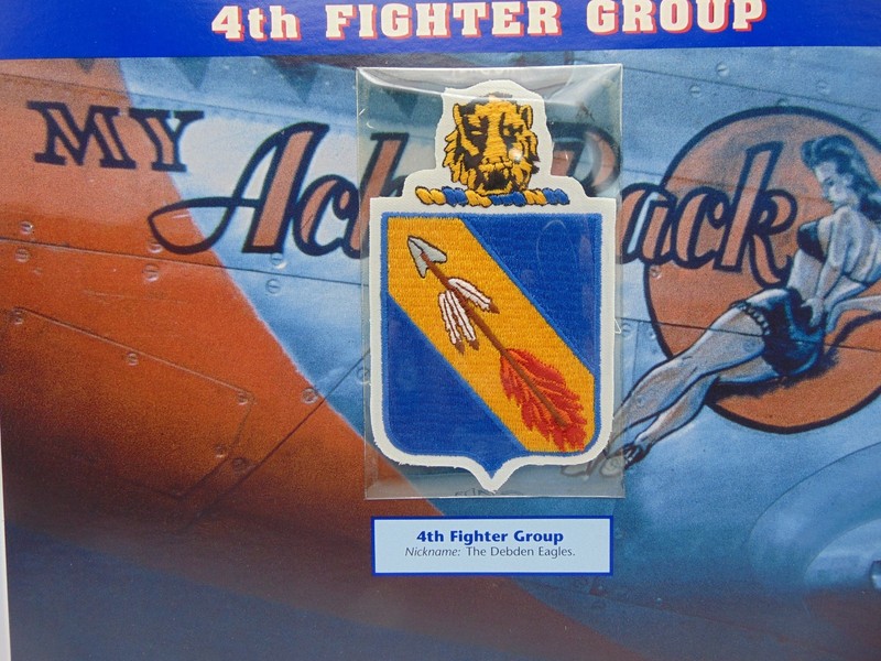 Willabee & Ward Emblems Of Air War WWII Patch 4th Fighter Group Debden Eagles gallery