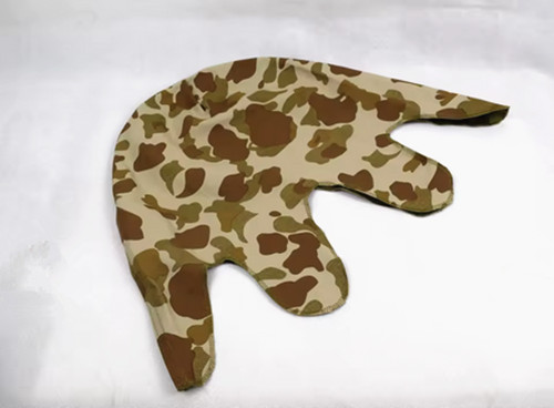 MILITARY WW2 US MARINE CORPS CAMO HBT REVERSIBLE HELMET COVER gallery