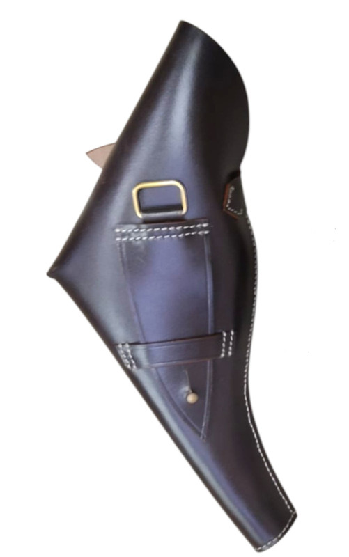 British Army Sam Brown Leather .455 Webley Holster NEW REPRODUCTION WW1 gallery