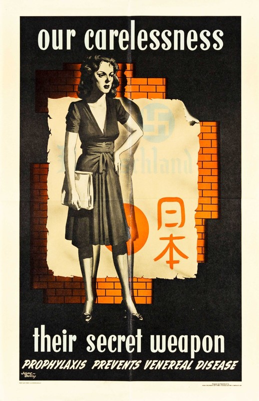 WW2 VD POSTERS - (8) 11x17 POSTERS - BEAUTIFUL REPROS! gallery