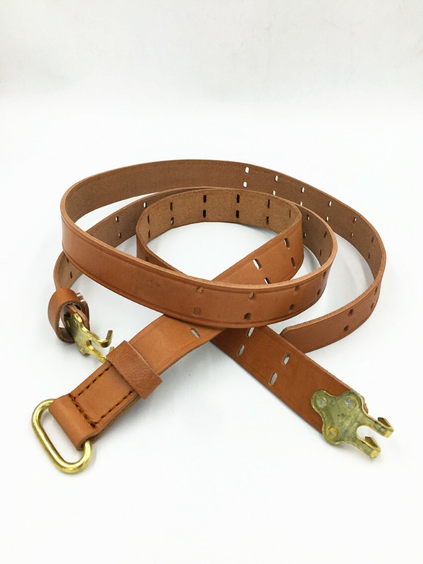 WW2 US M1 M1907 M1903 Garland LEATHER SLING Repro gallery