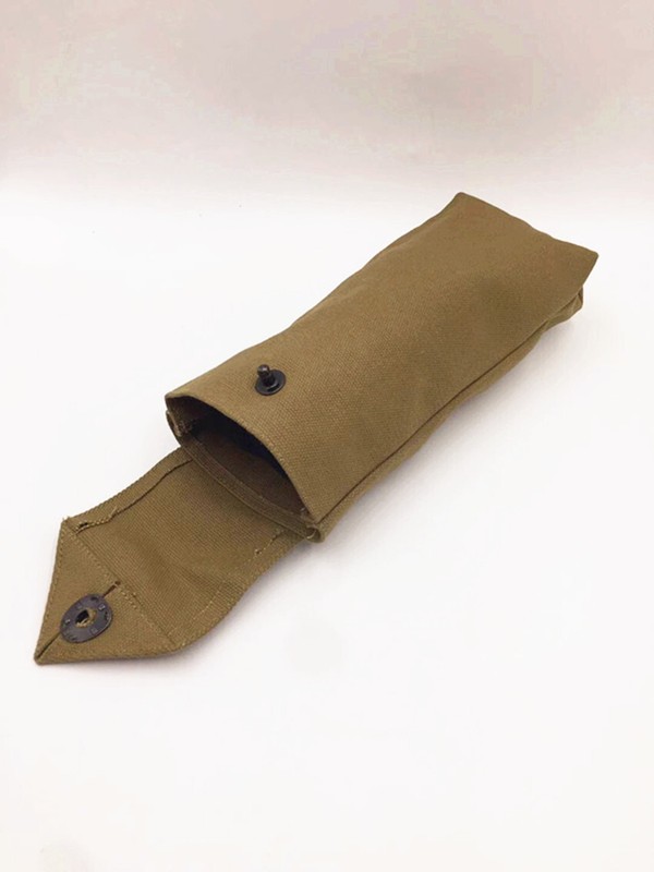 US Army M1 RIGGER POUCH Garand Ammo Bag Mag Pouch Canvas KHAKI gallery