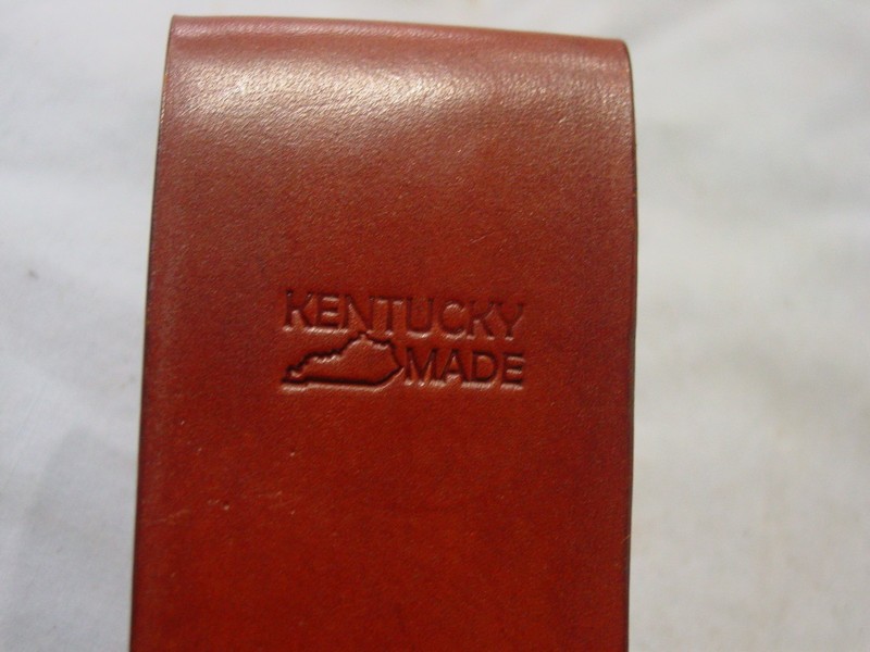 M6 Scabbard Repro WWII Kentucky Made Leather Airborne 101st 82nd M3 Knife gallery