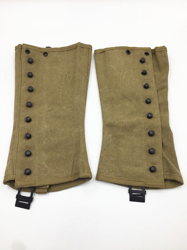 Military WW2 WWII US Army 1943 Soldier Leggings Or Puttee Soldier Canvas gallery