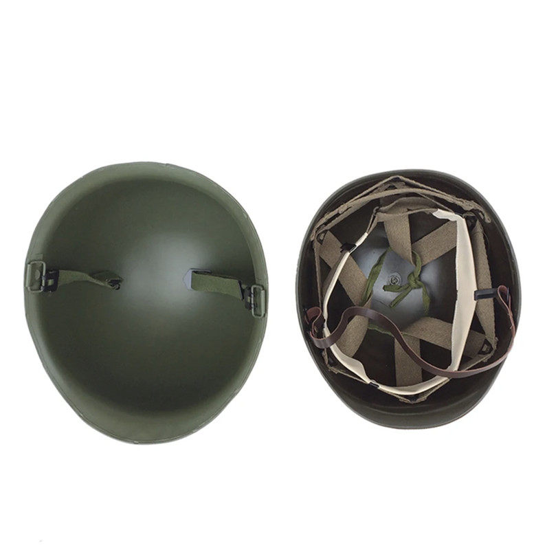 MP Helmet Metal Soldier Helmet Double Layer Combination Equipment Plus Padded gallery