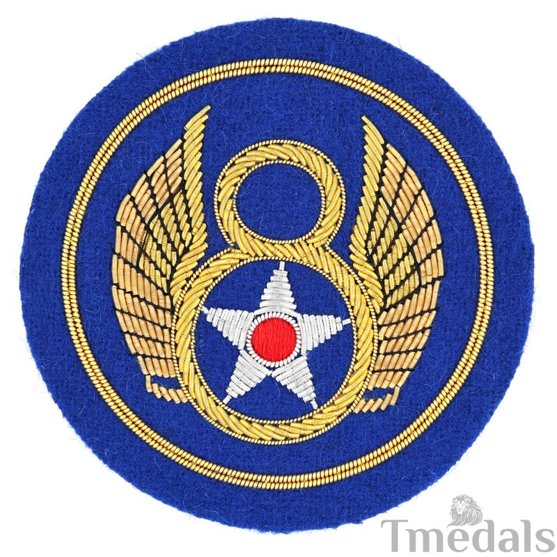 US 8th EIGHTH AIR FORCE WW2 ARMY AIR CORPS USAF Squadron Uniform Patch German gallery
