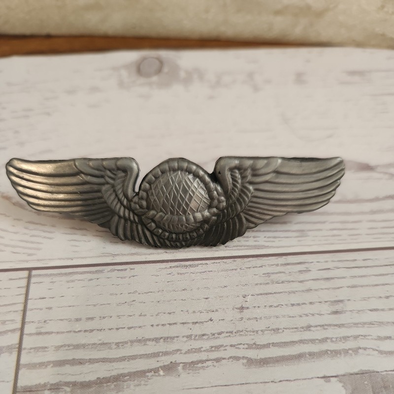 WW2 US Army Air Force USAAF Navigator Wing Pinch Back Reproduction