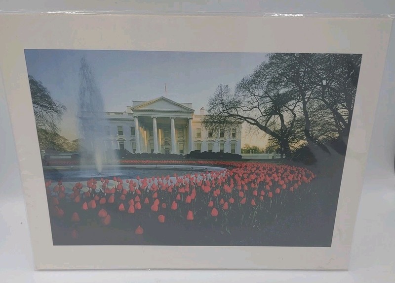 3 Washington DC White House Jefferson 9" x 12" photos prints W/ white border Lot gallery
