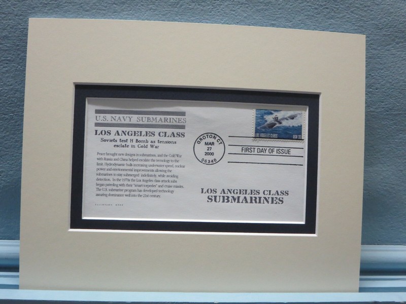 American Submarines – The Los Angeles Class & First day Cover of its own stamp