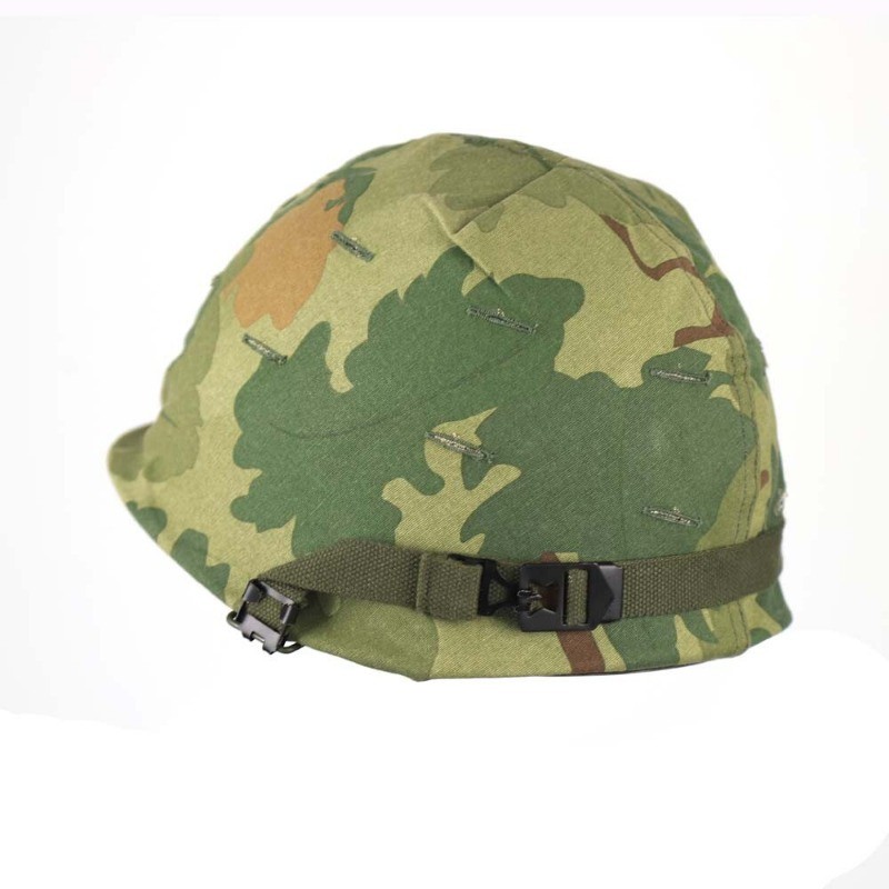 Vietnam War US M1 Helmet with Mitchell Cover Reproduction FAST SHIP gallery