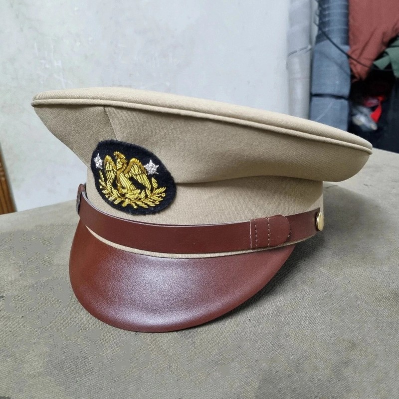 Mexican Army Military Officers Dress Visor Hat Cap All Size gallery
