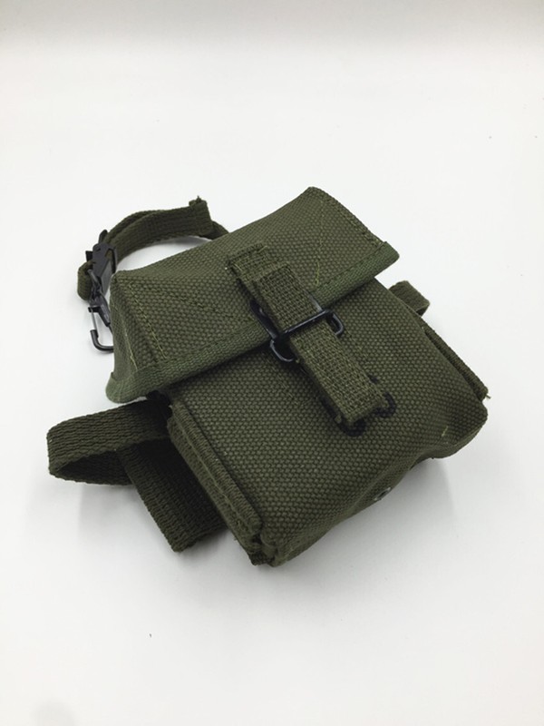 WWIIWW2 US Vietnam Army M1956 M16 Universal Short Canvas Pack Bag Pouch Tool Kit gallery