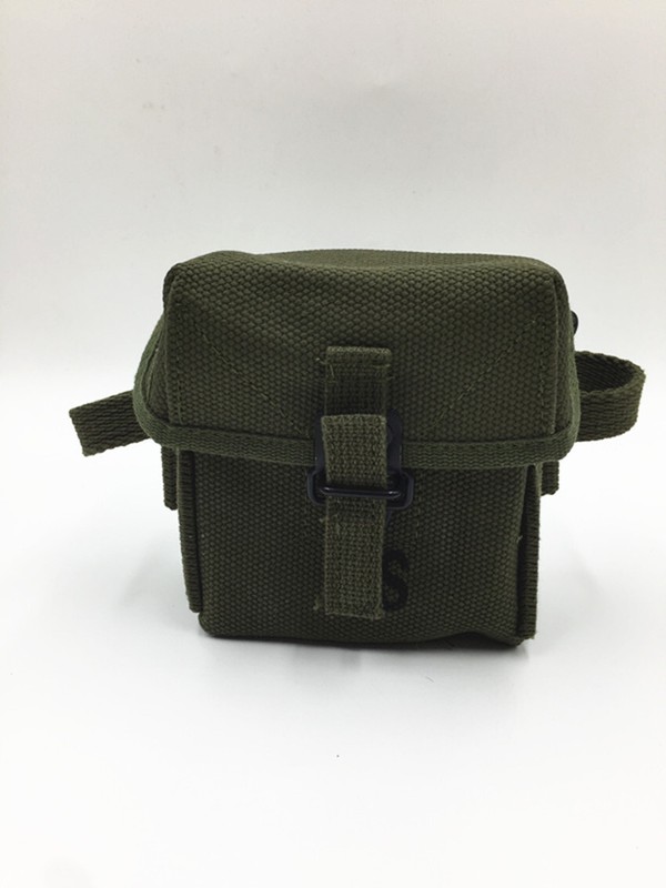 WWIIWW2 US Vietnam Army M1956 M16 Universal Short Canvas Pack Bag Pouch Tool Kit gallery