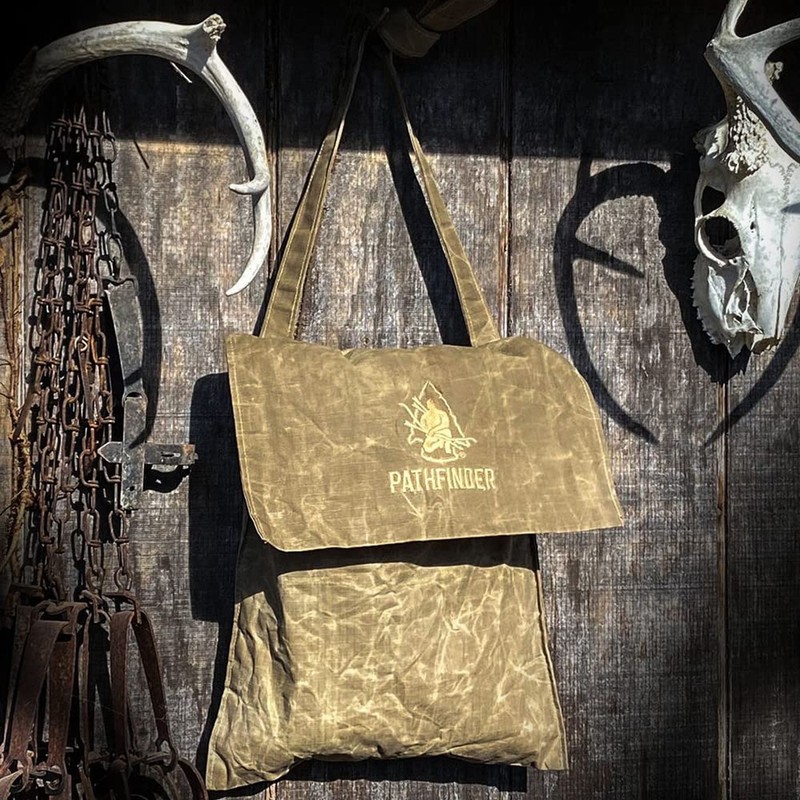 The Pathfinder School Durable Ripstop Waxed Canvas Bag - Haversack - Bushcraf... gallery