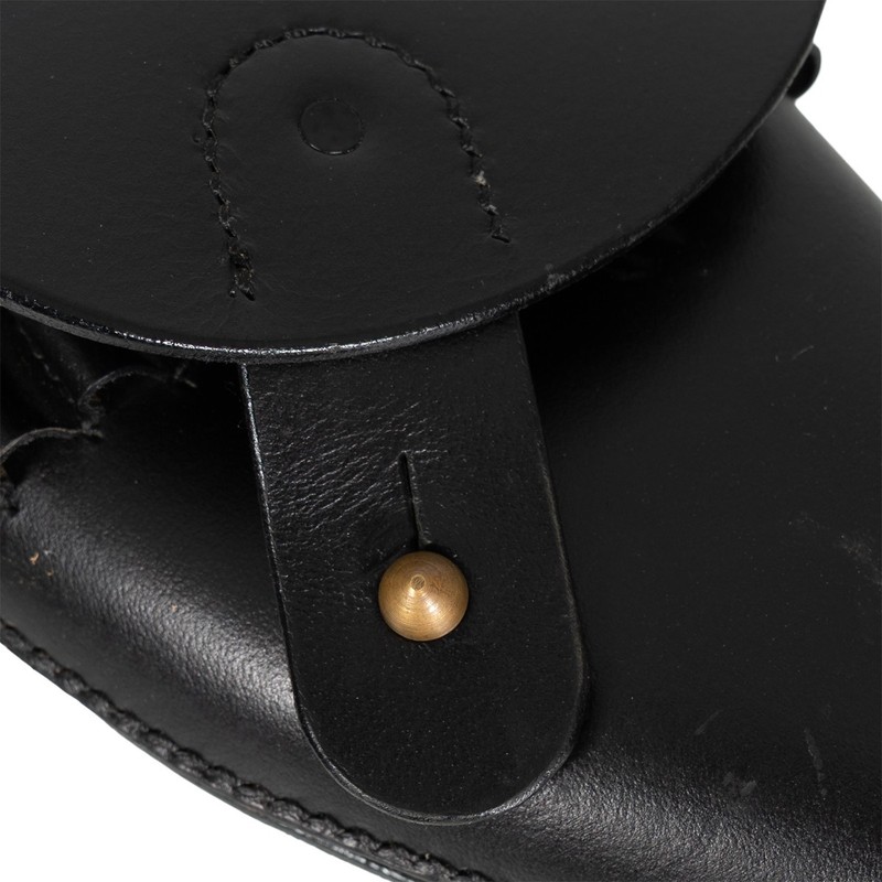US Army Ropes Pattern Cavalry M1892 Reproduction Colt Black Leather Holster gallery