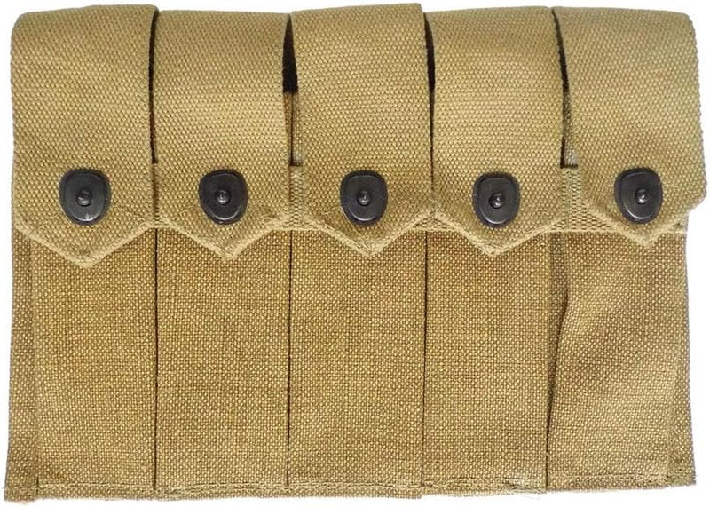 Replica WW2 US 5 Cells Thompson Magazine Bag Pouch Bag
