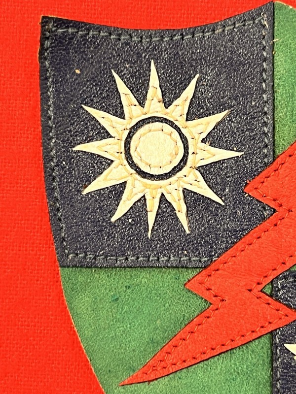 WWII LEATHER SSI PATCH "Merrill's Marauders / 5307th Comp. Unit" NEW gallery