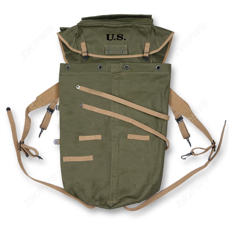 Replica U.S. M1943 Tactical Backpack Mountain Bag Outdoor Combat Pack Props gallery
